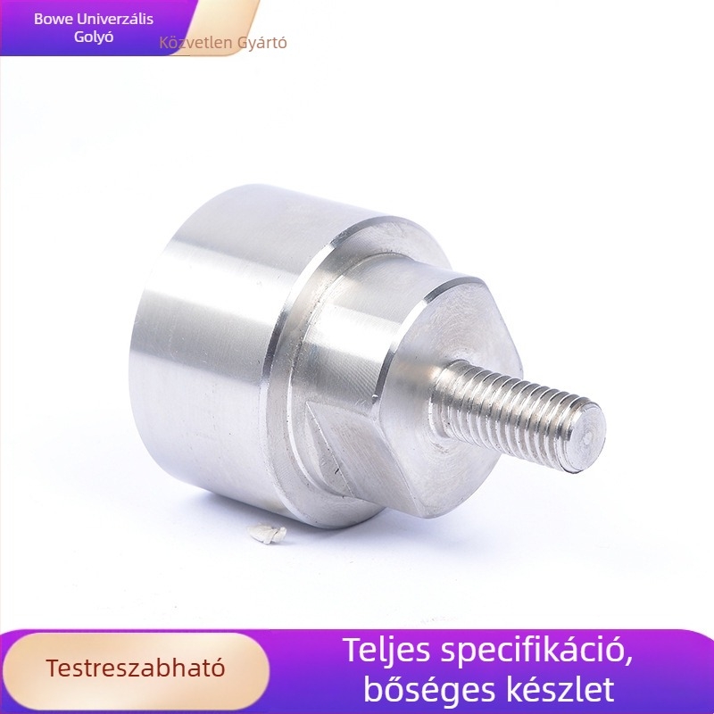 QDE59 Acélből készült univerzális golyócsapágy, forgó típus, D-8HN terheléses