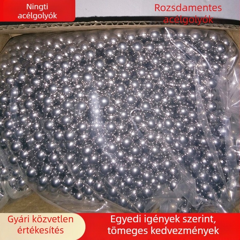 8 mm-es rozsdamentes acélgolyó, 4Cr13 anyagú, mágneses, csapágyalkatrészekhez