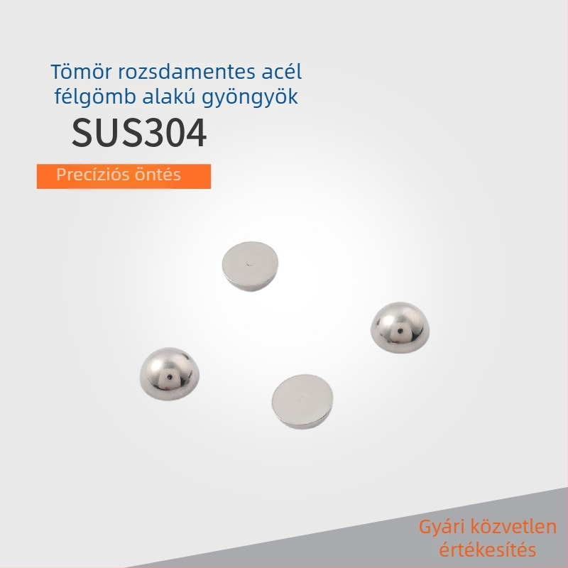 Rozsdamentes acél félgömb gyöngy, 304, korrózióálló