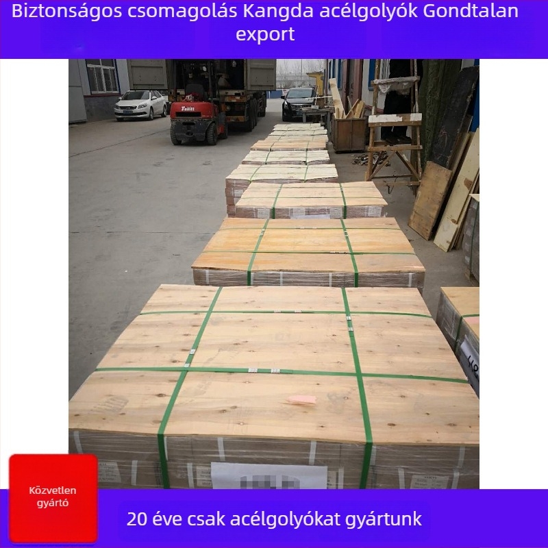 Kangda precíz mikroacélgolyók, 9Cr18/440/440C, 9Cr18Mo, felület finomcsiszolás, G10 osztály, ipari felhasználás