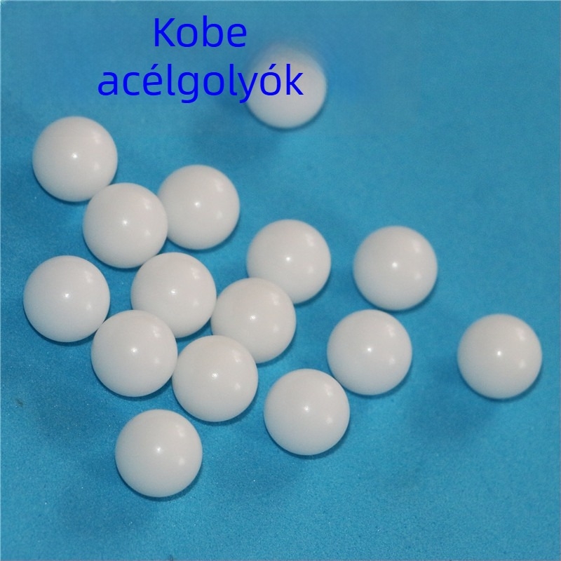 POM anyagú szilárd golyók sín- és csapágyalkalmazásokhoz, 5.556 mm és 11.1125 mm