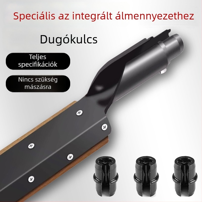 Mennyezeti telepítő készlet függesztő rudakkal, csavarkulccsal, csavarokkal és dróttal a könnyű acél vázhoz és gipszkartonhoz.