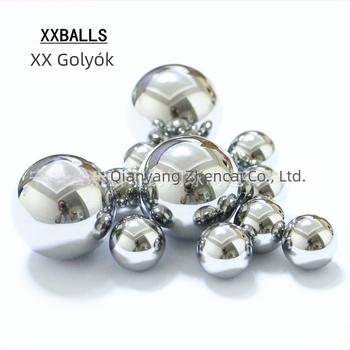 420 rozsdamentes acélgolyók csapágyakhoz, átmérő 10 mm és 10,318 mm
