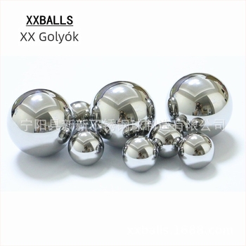 420 rozsdamentes acélgolyók csapágyakhoz, átmérő 10 mm és 10,318 mm