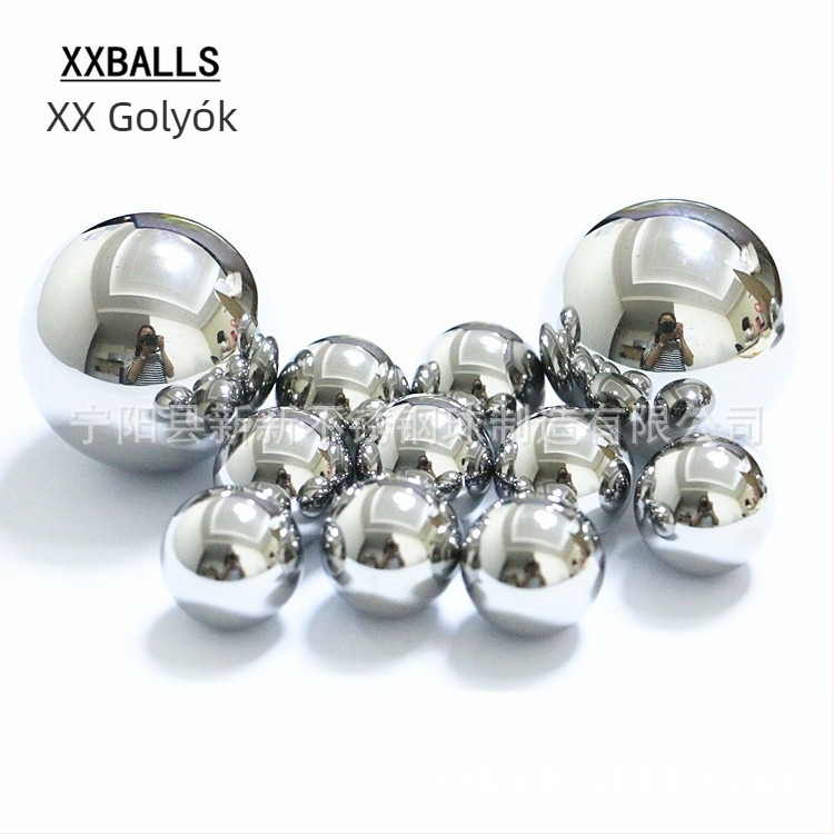 420 rozsdamentes acélgolyók csapágyakhoz, átmérő 10 mm és 10,318 mm