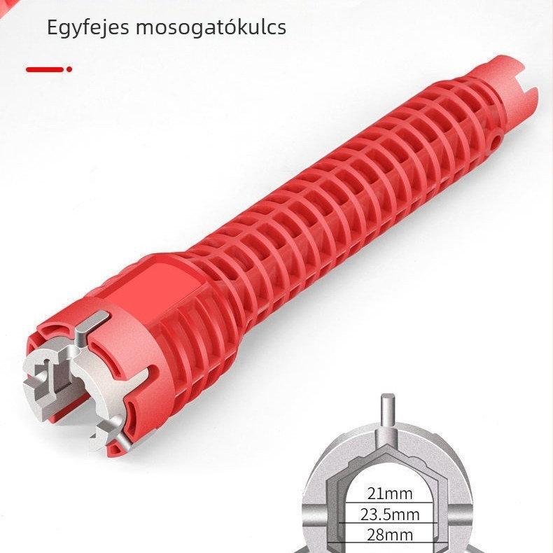 Nyolc az egyben mosogatókulcs – vízvezeték-szerelési eszköz