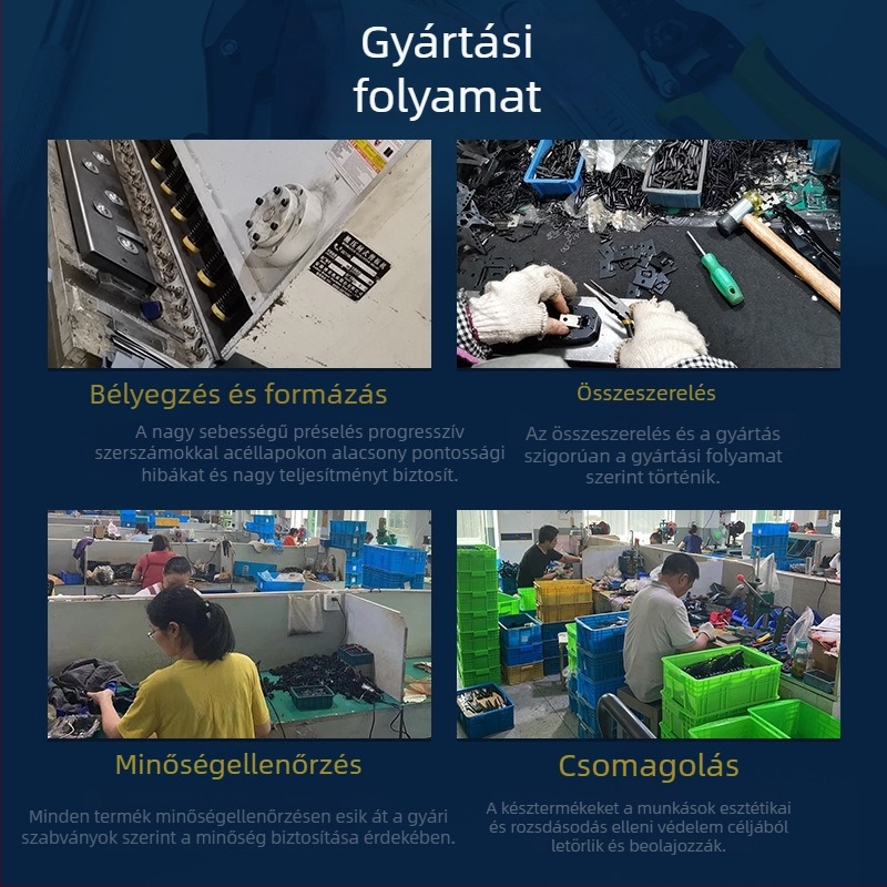 Dragon TL-S501B Koaxiális kábel csupaszító és többfunkciós fogó