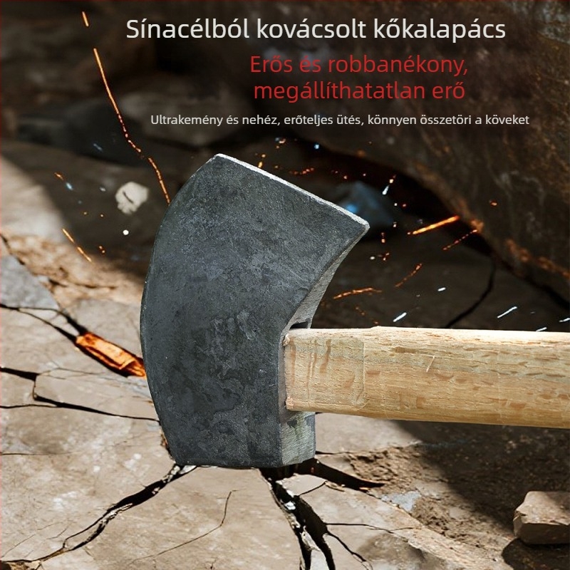 Négyzetes fejű kőműves kalapács, régi stílusú kézi kalapács mestereknek, különböző modellek és stílusok