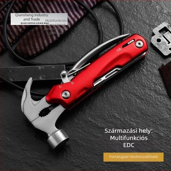 Többfunkciós kalapács kültéri kempingezéshez