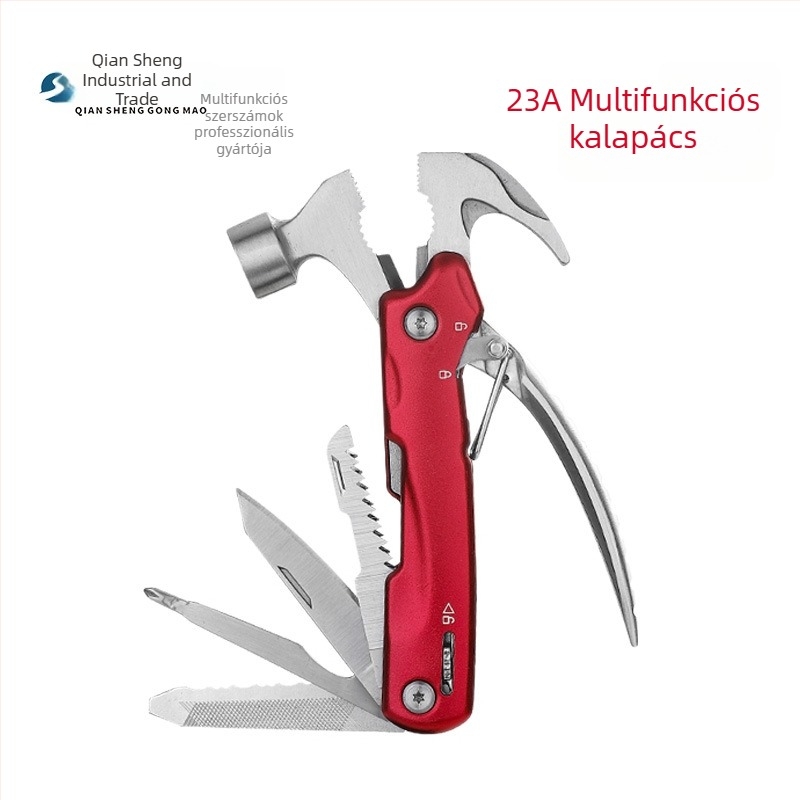 Többfunkciós kalapács kültéri kempingezéshez