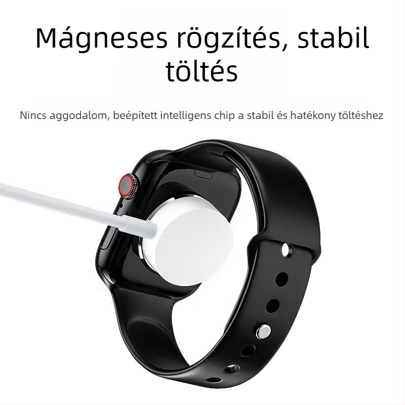 iWatch vezeték nélküli mágneses töltő — asztali, kompakt, hordozható, gyorstöltés (5W)