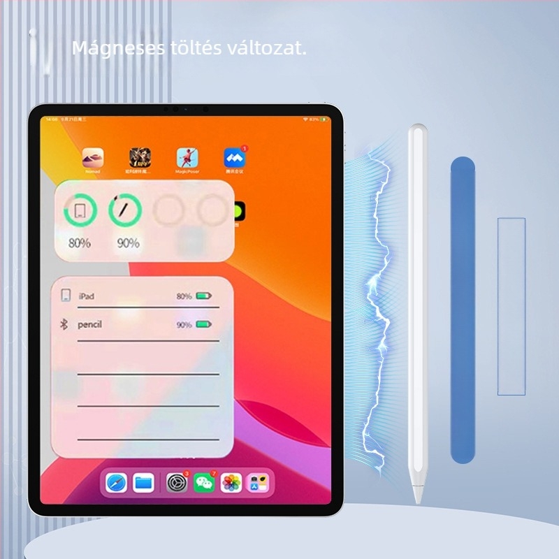 iPad kapacitív stylus mágneses töltéssel, Bluetooth technológiával
