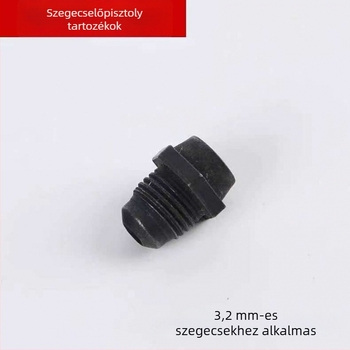 Ipari minőségű szegecsgép kézi működtetéssel, eredeti tartozékok, fúvóka és pisztolyfej