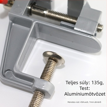 Mini bench vise, DIY eszköz, alumínium ötvözet