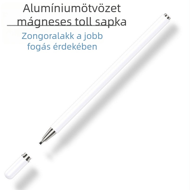 2-in-1 mágneses kapacitív stylus lemez végződéssel telefonhoz és tabletához