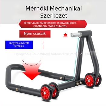 Universális motorkerékpár-emelő keret egyetlen rocker-karral Ducati Latte Augusta Kaiyue – oldalsó tartó karbantartáshoz