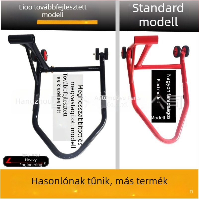 Universális motorkerékpár-emelő keret egyetlen rocker-karral Ducati Latte Augusta Kaiyue – oldalsó tartó karbantartáshoz