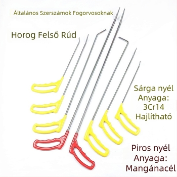 7 darabos autóbeütés javító horog készlet – kis horogok a domborulat javításához, festés nélkül