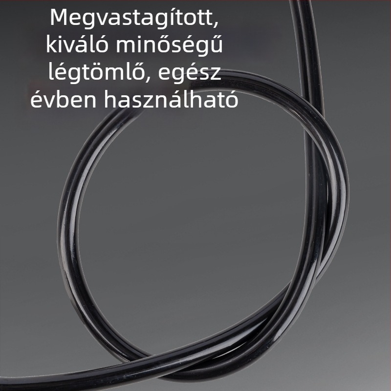 Angnet Légpumpa elektromos járművekhez és kerékpárokhoz, magas nyomású pumpa vastag acélcsővel, kosárlabda, lufik és futball felfújásához