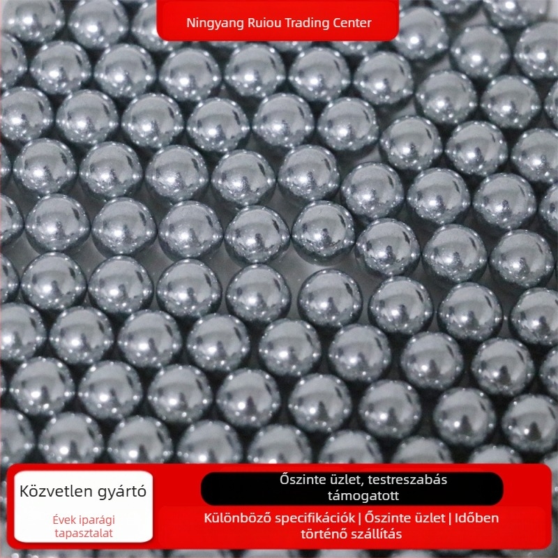 Rozsdamentes acélgolyók, 0,5–63,5 mm, precíziós, szilárd, 304-es minőségű