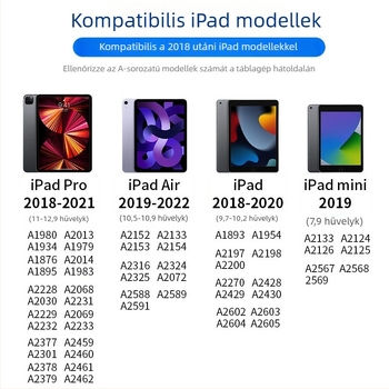 Apple iPadhez tervezett kapacitív stylus digitális kijelzővel – mágneses toll rajzoláshoz és íráshoz