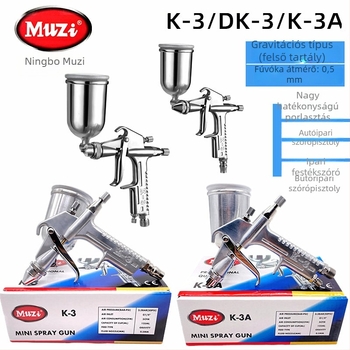 MUZI K3 Pneumatikus permetezőpisztoly DK-3 játékbőrkabáthoz