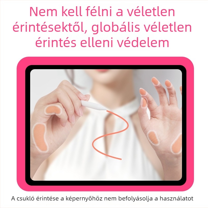 Kapasitív toll dőlés- és nyomásérzékeléssel iPadhez – írás és rajz érintőképernyőn