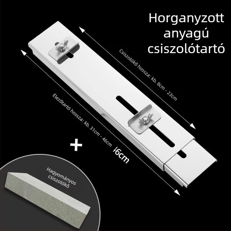 Nagy méretű háztartási köszörűkő, konyhai kések élezésére, olajos köszörűkő, zöld kő és egyéb élező kövek