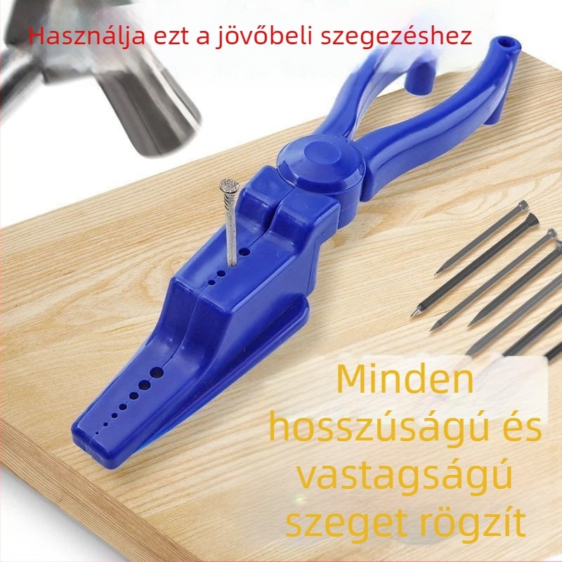 Kézi szegező védőkéssel és kézvédővel – Többfunkciós rögzítő eszköz
