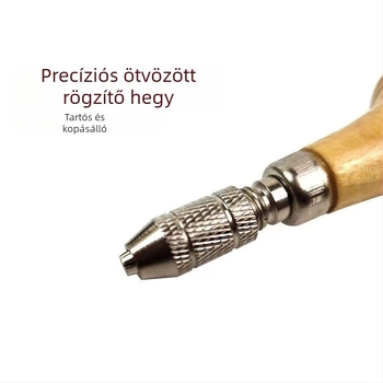 Fa DIY gomba faragó kés dupla végű nyéllel, nyél fa reszelőhöz, nyél csiszoláshoz bithez, ékszerész eszközök