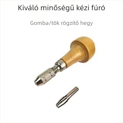 Fa DIY gomba faragó kés dupla végű nyéllel, nyél fa reszelőhöz, nyél csiszoláshoz bithez, ékszerész eszközök