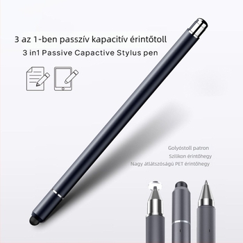 Univerzális kapacitív stylus tabletekhez és okostelefonokhoz, kompatibilis iPad-del, Apple, Huawei, Xiaomi, Samsung és Android eszközökkel