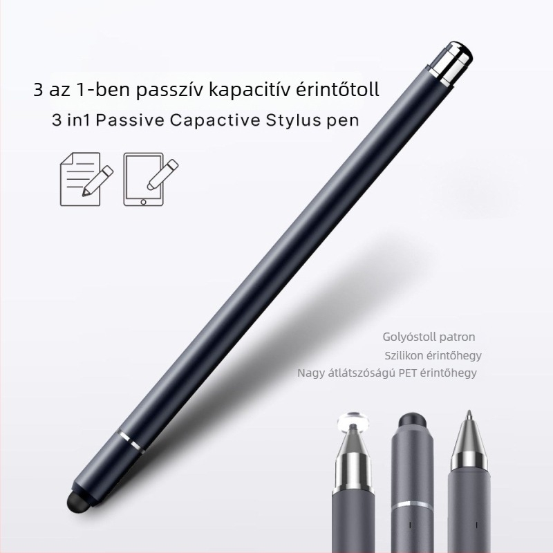 Univerzális kapacitív stylus tabletekhez és okostelefonokhoz, kompatibilis iPad-del, Apple, Huawei, Xiaomi, Samsung és Android eszközökkel
