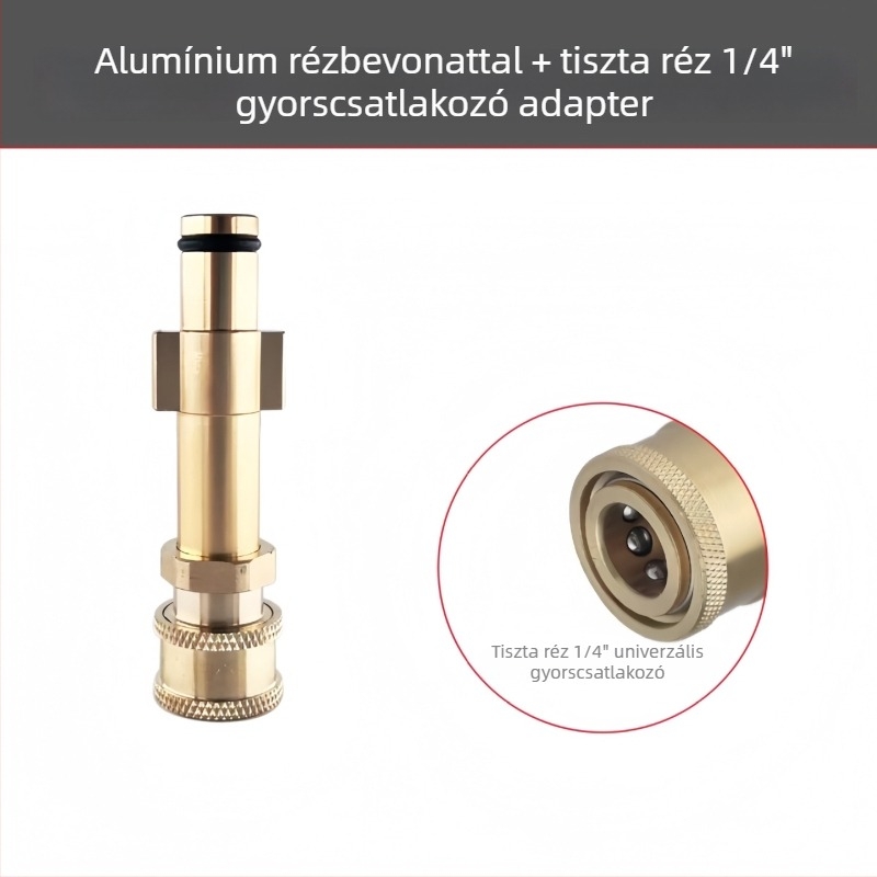 1/4 Quick-Connect univerzális adapter Greenfield/Yili 5-ös sorozatú autómosó gépekhez