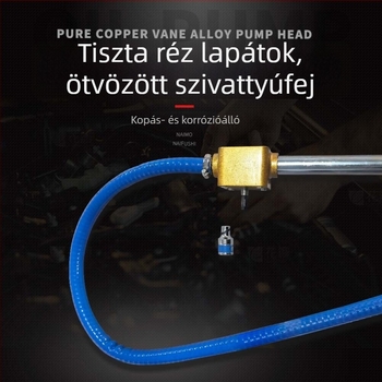 Új olajpumpa dízelmotor-olajhoz, hidraulikaolajhoz és viszkózus fogaskerékolajhoz – univerzális visszaszívási funkcióval