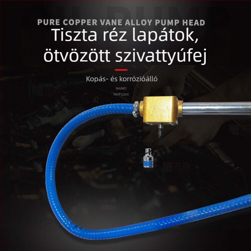 Új olajpumpa dízelmotor-olajhoz, hidraulikaolajhoz és viszkózus fogaskerékolajhoz – univerzális visszaszívási funkcióval