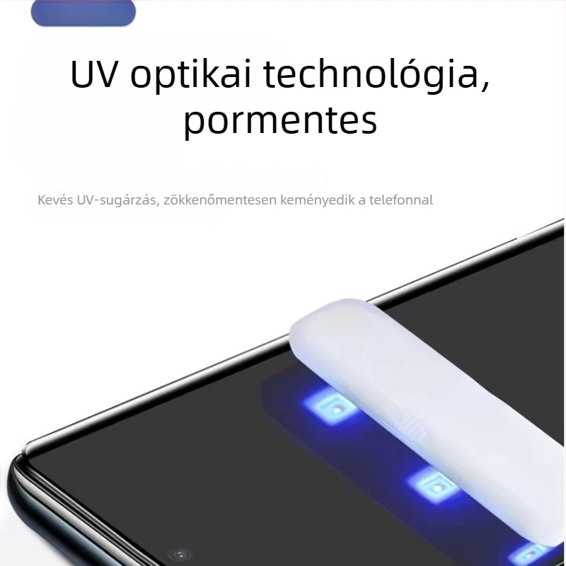 Tempered üveg kijelzővédő Honor MagicV5 és MagicV3-hoz HD UV bevonattal, teljes kijelzőfedés, anti-ujjlenyomat, porálló, ütésálló