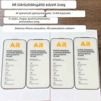 Privacy és anti-reflektív edzett üveg kijelzővédő iPhone 17 Pro-hoz