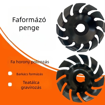 Faipari sarokcsiszoló formázó kés – teás tálca faragásához