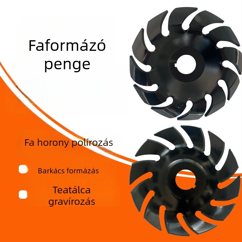 Faipari sarokcsiszoló formázó kés – teás tálca faragásához