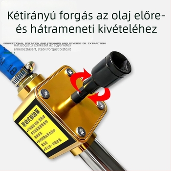 Puluoen Kétirányú olajpumpa, olajokhoz, kompatibil elektromos csavarhúzóval és fúróval