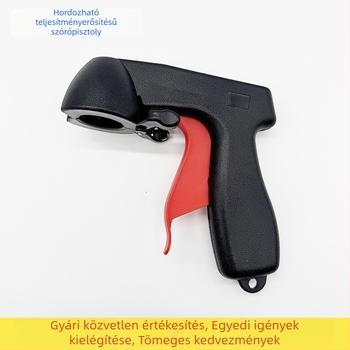 Hordozható erővel segített festékpisztoly, univerzális markolattal, festéshez, felújításhoz és színváltáshoz