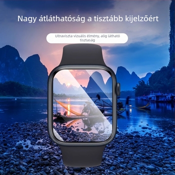 Huawei Band 11hez készült PMMA-kompozit kerámiás elülső védőfólia, GT6-46/41 kompatibilis