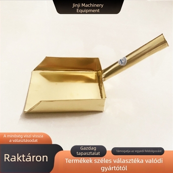 Robbanásbiztos réz lapátvödör, vastagított, szikrák nélkül