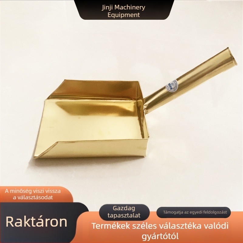 Robbanásbiztos réz lapátvödör, vastagított, szikrák nélkül