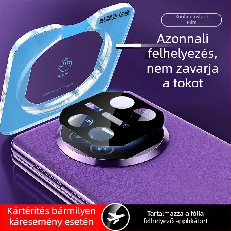 Huawei Mate X6 lencsefilm, Mate X5 hátlapi kamera védőfólia, teljes fedettség, gyűjteményes kiadás