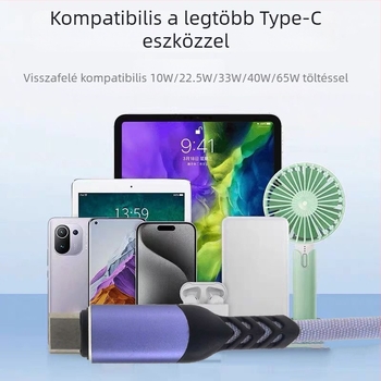 Huawei Type-C adatkábél gyors töltéssel