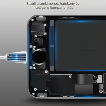 VPB gyémánt USB-kábel iPhone X, 7/8 és 6 Plus készülékekhez — adat- és töltőkábel
