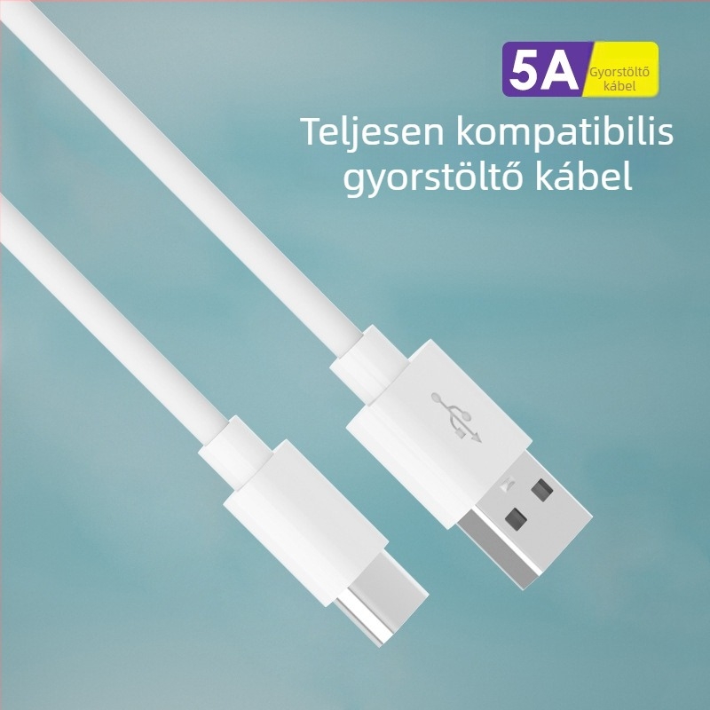Shangying 5A több interfész gyors töltőkábel (Lightning, Micro USB, USB-C) hossza 1–2 m