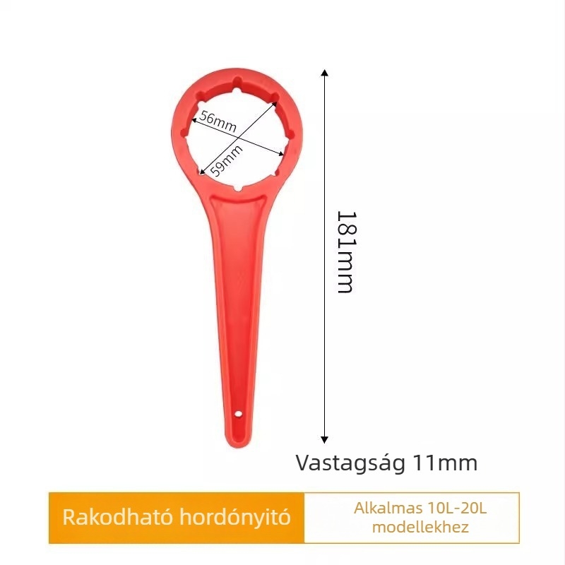 25/30 L-es vegyi hordó fedélnyitó és tömítő szerszám, műanyag